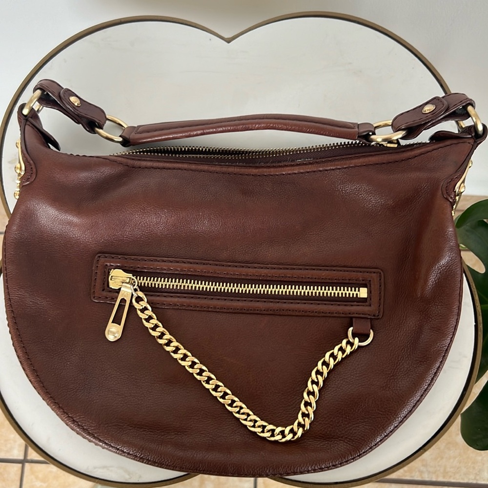 Brown and gold Michael Kors bag